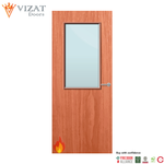 Load image into Gallery viewer, Cherry Veneer 8G Glazed FD30 Internal Fire Door