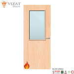 Load image into Gallery viewer, Maple Veneer 8G Glazed FD60 Internal Fire Door
