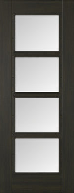 Load image into Gallery viewer, Smoked Oak Vancouver Glazed 4L Door