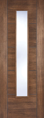 Load image into Gallery viewer, Walnut Laminated Vancouver Glazed Door