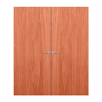 Load image into Gallery viewer, Cherry Veneer Non Glazed Pair FD60 Fire Door
