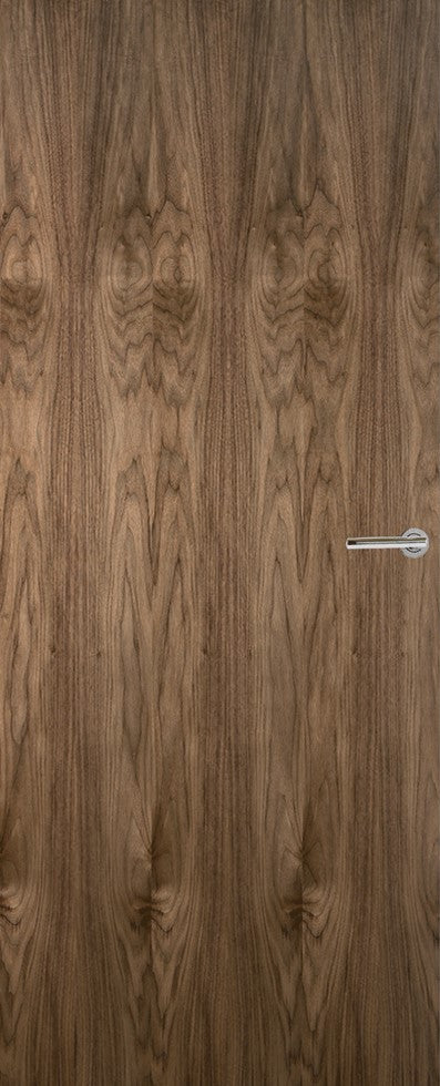 Walnut Veneer Non Glazed FD30 Internal Fire Door