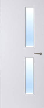 Load image into Gallery viewer, Paint Grade Premium 16G Glazed FD60 Internal Fire Door
