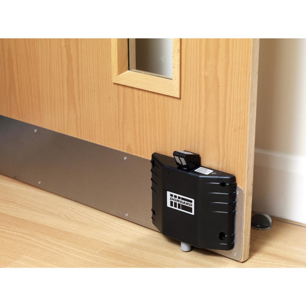 Dorgard Fire Door Holder Black