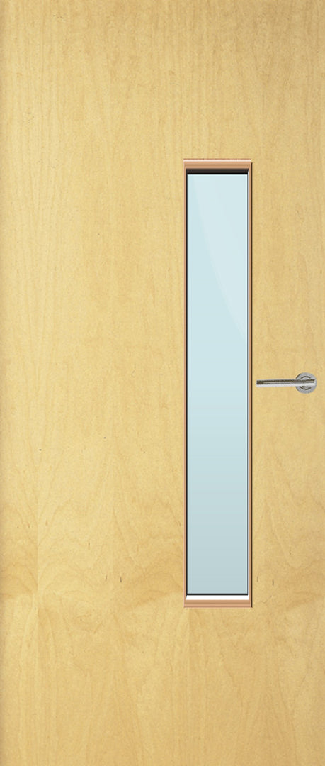 Ash Veneer 18G Glazed FD30 Internal Fire Door