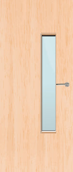 Load image into Gallery viewer, Maple Veneer 18G Glazed FD30 Internal Fire Door
