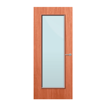Load image into Gallery viewer, Cherry Veneer 19G Glazed FD60 Internal Fire Door
