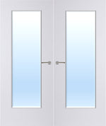 Load image into Gallery viewer, Paint Grade Premium 19G Glazed Pair FD30 Internal Fire Door

