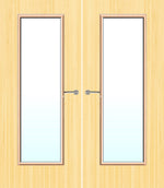 Load image into Gallery viewer, Koto Veneer 19G Glazed Pair FD30 Internal Fire Door
