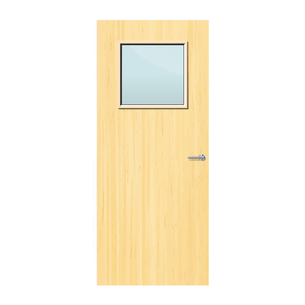 Koto Veneer 1G Glazed FD30 Internal Fire Door