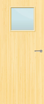 Load image into Gallery viewer, Koto Veneer 1G Glazed FD60 Internal Fire Door
