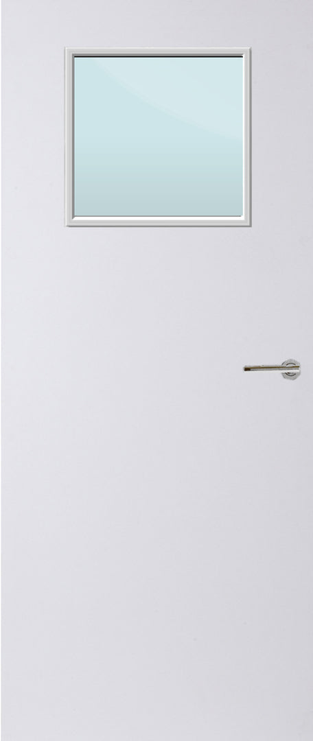 Paint Grade Premium 1G Glazed FD60 Internal Fire Door