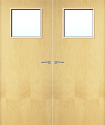 Load image into Gallery viewer, Ash Veneer 1G Glazed Pair FD30 Internal Fire Door
