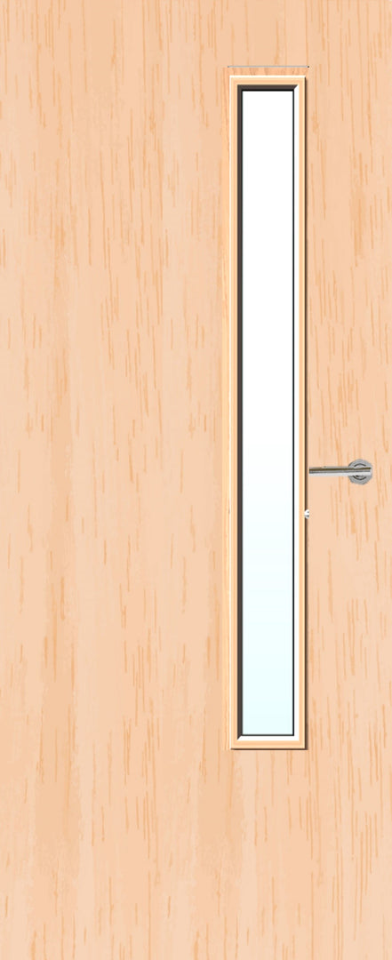 Maple Veneer 20G Glazed FD60 Internal Fire Door