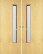 Load image into Gallery viewer, Ash Veneer 20G Glazed Pair FD30 Internal Fire Door
