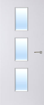 Load image into Gallery viewer, Paint Grade Premium 23G Glazed FD30 Internal Fire Door
