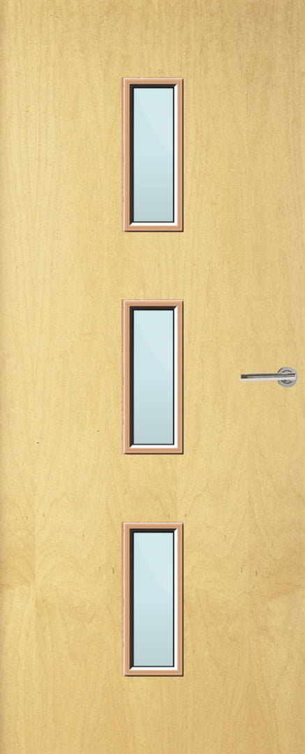 Ash Veneer 23G Glazed FD30 Internal Fire Door