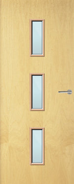 Load image into Gallery viewer, Ash Veneer 23G Glazed FD30 Internal Fire Door
