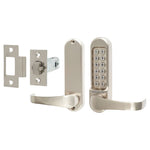 Load image into Gallery viewer, 510 Push Button Code Lock and Tubular Latch Stainless Steel
