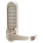 Load image into Gallery viewer, 510 Push Button Code Lock and Tubular Latch Stainless Steel
