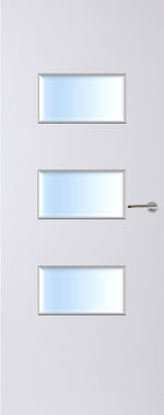 Load image into Gallery viewer, Paint Grade Premium 24G Glazed FD30 Internal Fire Door
