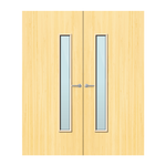 Load image into Gallery viewer, Koto Veneer 25G Glazed Pair FD60 Internal Fire Door

