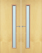 Load image into Gallery viewer, Ash Veneer 25G Glazed Pair FD30 Internal Fire Door
