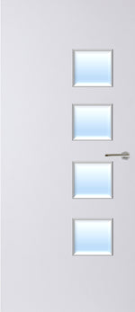 Load image into Gallery viewer, Paint Grade Premium 26G Glazed FD30 Internal Fire Door
