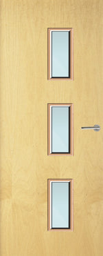 Load image into Gallery viewer, Ash Veneer 28G Glazed FD30 Internal Fire Door
