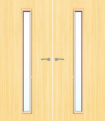 Load image into Gallery viewer, Koto Veneer 29G Glazed Pair FD30 Internal Fire Door
