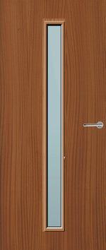 Load image into Gallery viewer, Sapele Veneer 29G Glazed FD30 Internal Fire Door
