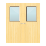 Load image into Gallery viewer, Koto Veneer 2G Glazed Pair FD60 Internal Fire Door
