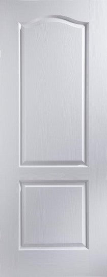 2 Panel Smooth Arch Top FD30 Fire Door