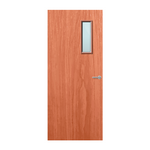 Load image into Gallery viewer, Cherry Veneer 4G Glazed FD30 Internal Fire Door
