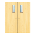 Load image into Gallery viewer, Koto Veneer 4G Glazed Pair FD60 Internal Fire Door
