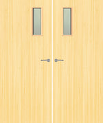 Load image into Gallery viewer, Koto Veneer 4G Glazed Pair FD30 Internal Fire Door
