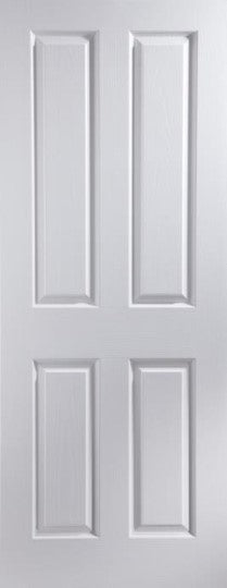 4 Panel Grained FD30 Fire Door