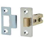 Load image into Gallery viewer, Tubular Latch Pack 57mm Backset 2xBall Bearing Hinges Polished Chrome
