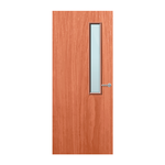 Load image into Gallery viewer, Cherry Veneer 7G Glazed FD30 Internal Fire Door

