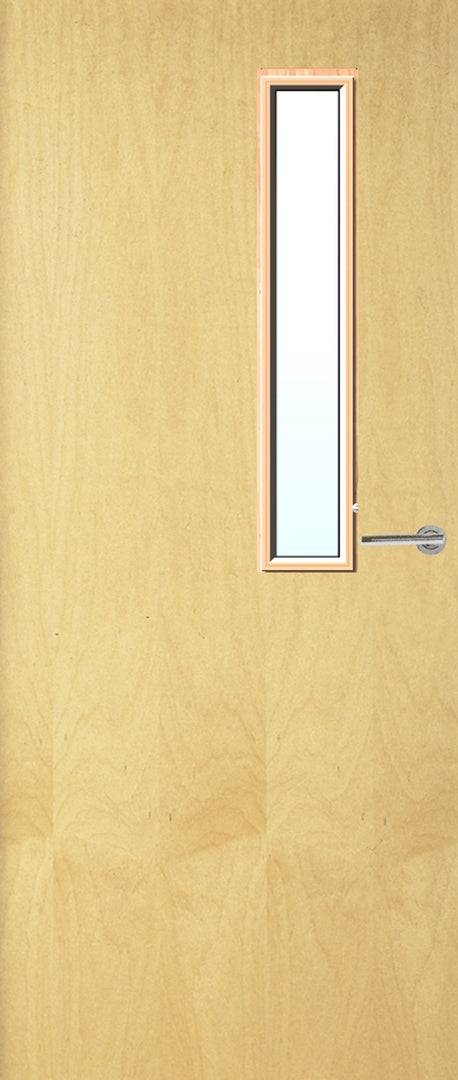 Ash Veneer 7G Glazed FD60 Internal Fire Door