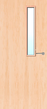 Load image into Gallery viewer, Maple Veneer 7G Glazed FD60 Internal  Fire Door
