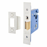 Load image into Gallery viewer, Architectural Mortice Nightlatch 76mm Case 57mm Backset Polished Stainless
