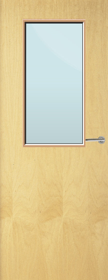 Ash Veneer 8G Glazed FD30 Internal Fire Door