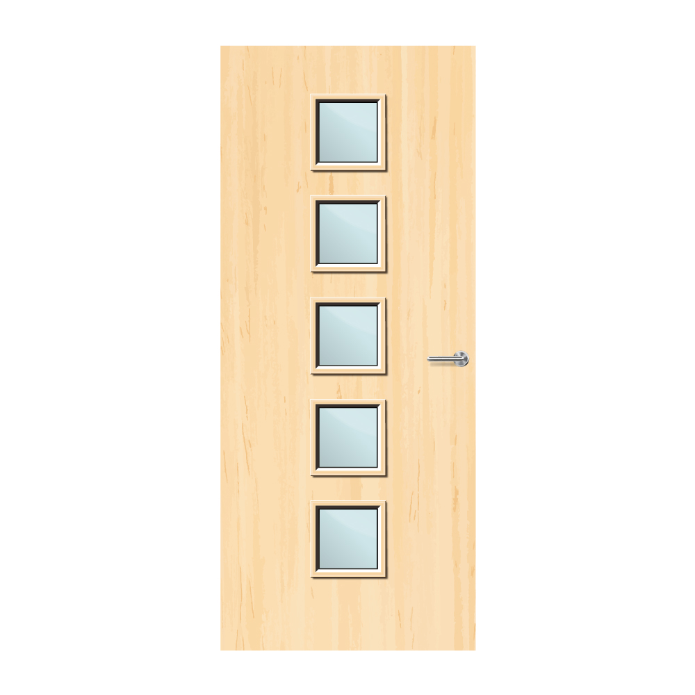 Ash Veneer 10G Glazed FD60 Internal Fire Door