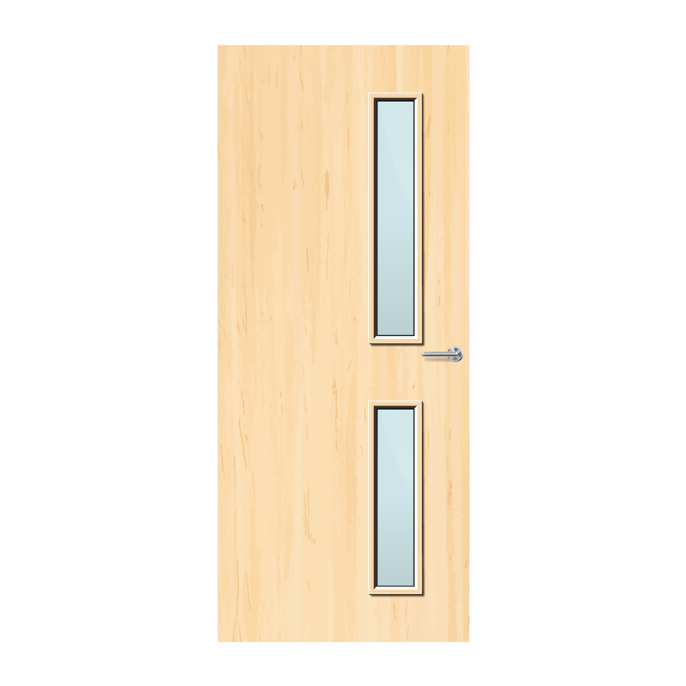 Ash Veneer 16G Glazed FD30 Internal Fire Door
