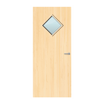 Load image into Gallery viewer, Ash Veneer 6G Glazed FD30 Internal Fire Door
