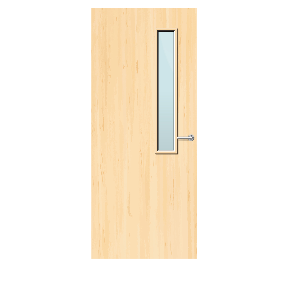 Ash Veneer 7G Glazed FD30 Internal Fire Door