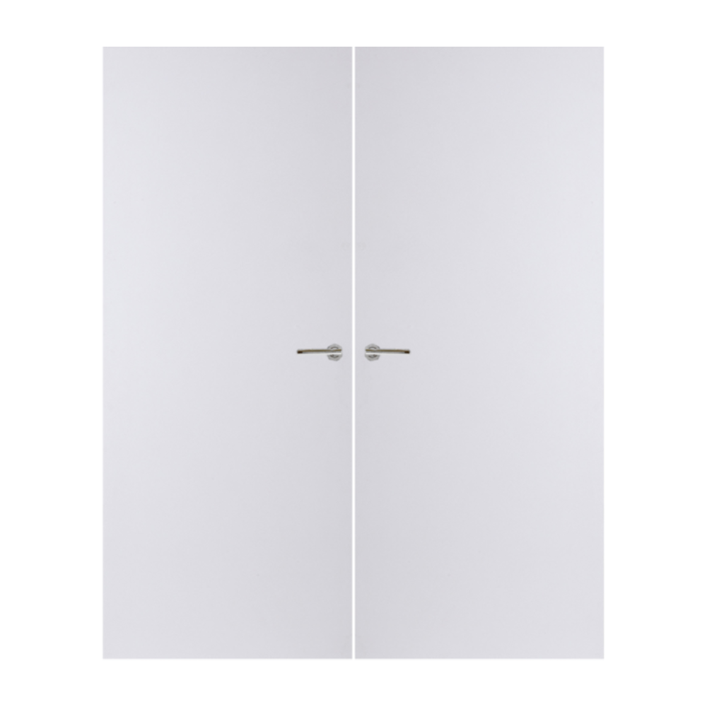 Internal Plywood Paint Grade Premium Non Glazed Pair FD60 Fire Door