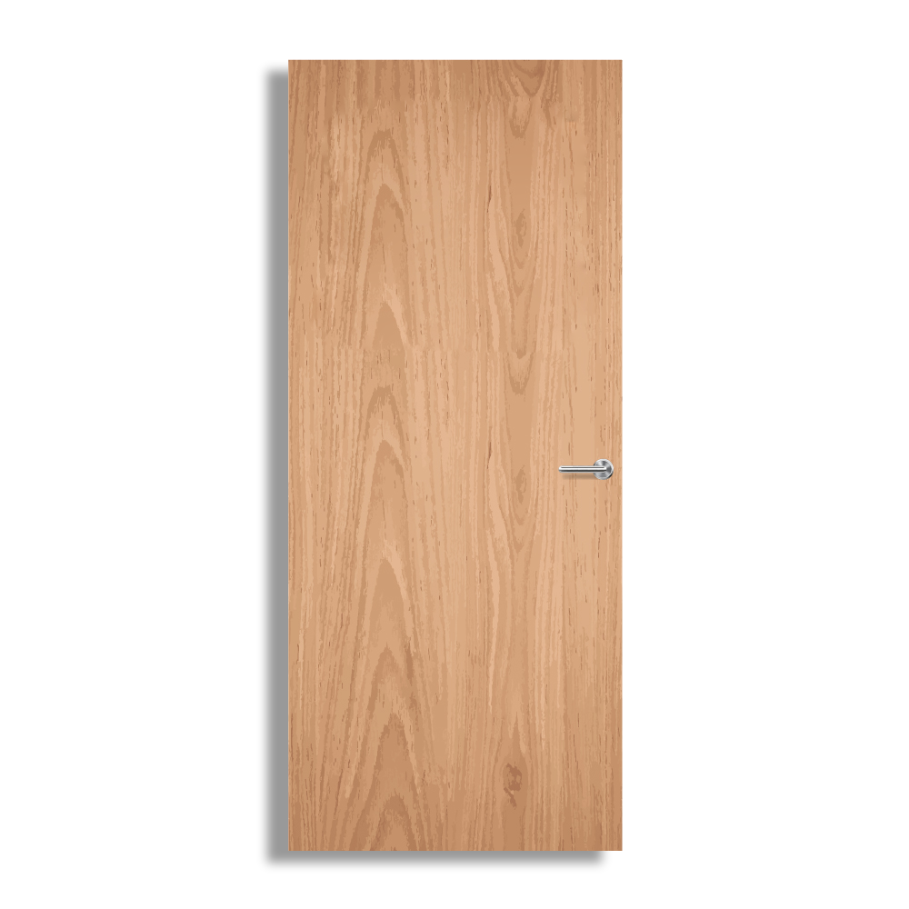 Plywood Paint Grade Non Glazed FD60 Internal Fire Door