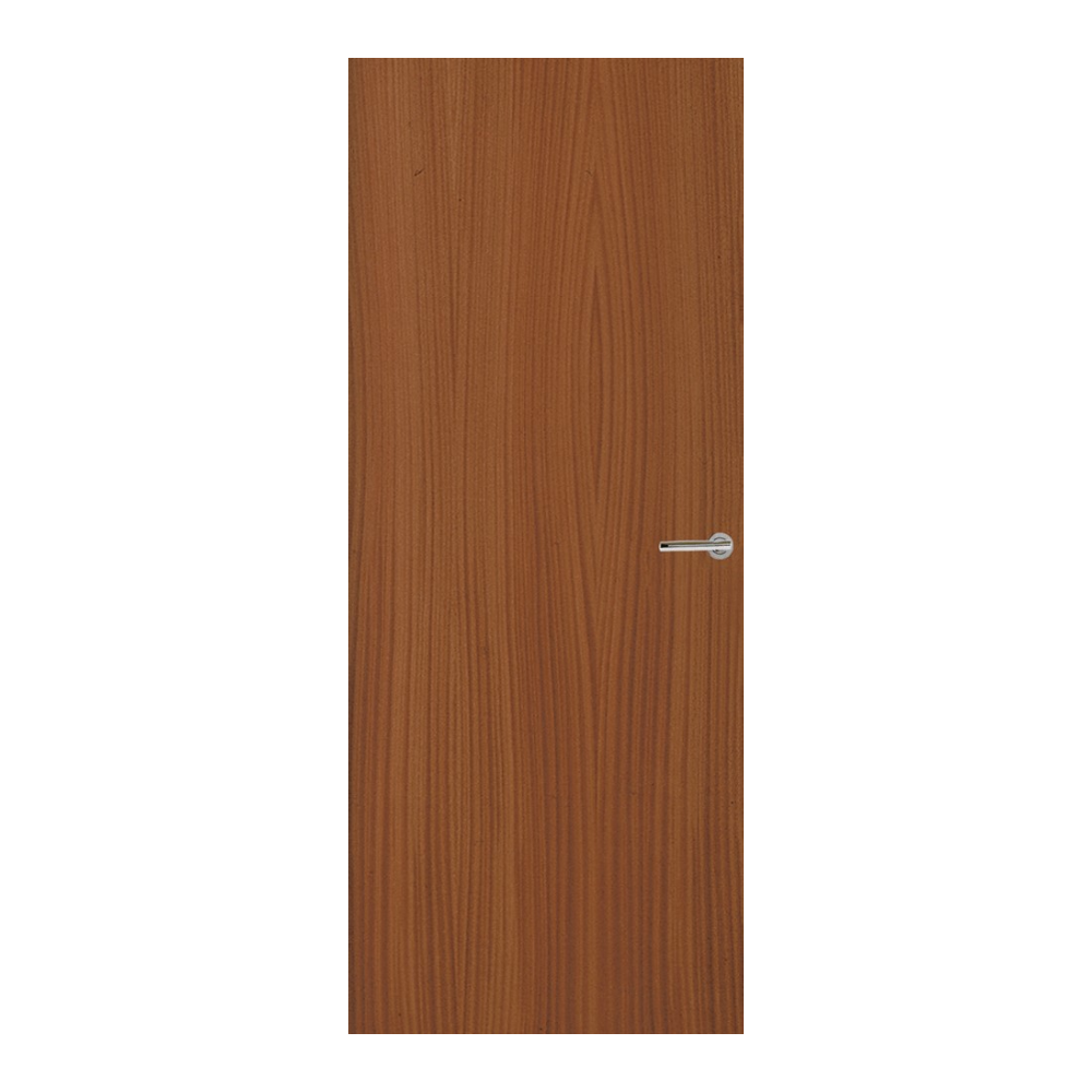 Sapele Veneer Non Glazed FD30 Internal Fire Door